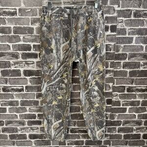 Abercrombie & Fitch soft a & f collection sweatpants Jogger style brown camo